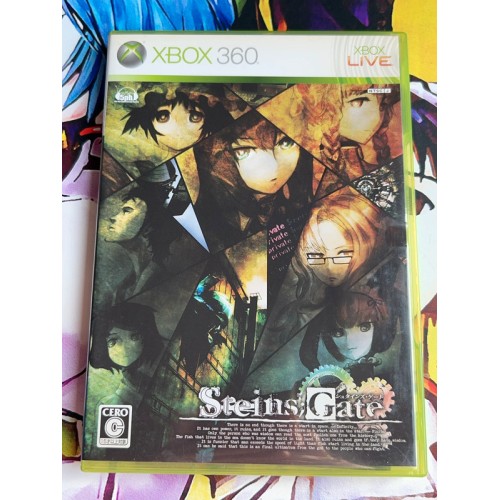 Jaquette jeu Steins Gate - Xbox 360 - Version Japonaise