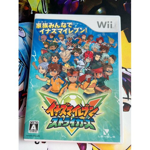 Jaquette jeu Inazuma Eleven Strikers - Wii - Version Japonaise
