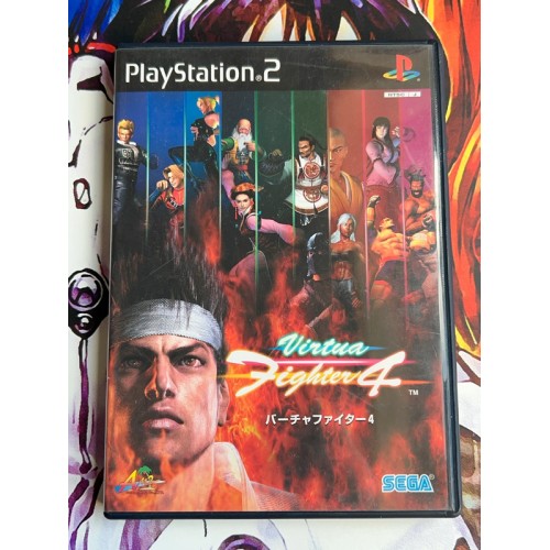 Jaquette jeu Virtua Fighter 4 - PS2 - Version Japonaise