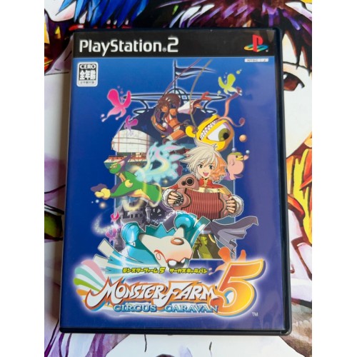 Jaquette jeu Monster Farm 5 : Circus Caravan - PS2 - Version Japonaise