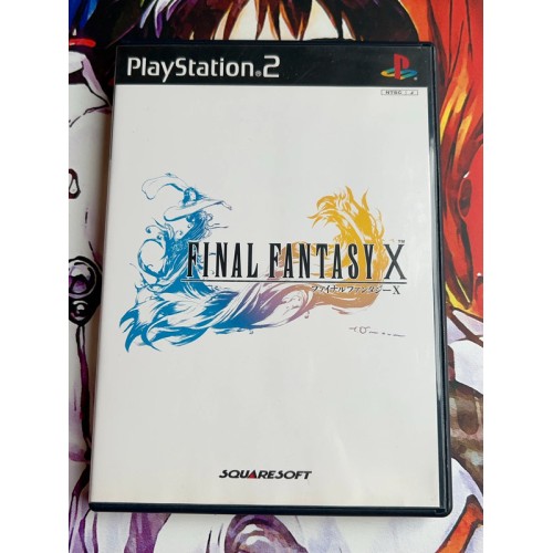 Jaquette jeu Final Fantasy X - PS2 - Version Japonaise