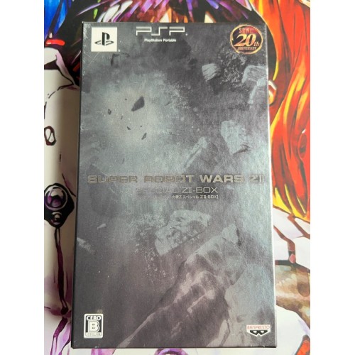 Jaquette jeu Super Robot Taisen Z II Hakaihen Special ZII Box en Version limitée - PSP - Version Japonaise