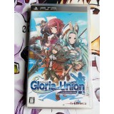 Jaquette jeu Gloria Union : Twin Fates in Blue Ocean - PSP - Version Japonaise