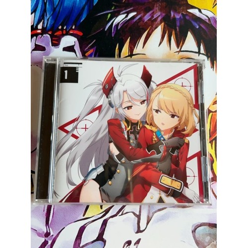 Jaquette Azur Lane Buddy Character Song Single Vol.1 Prinz Eugen & Prince of Wale - CD - Version Japonaise