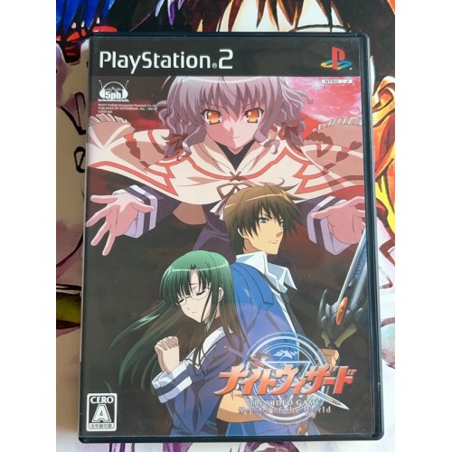 Jaquette jeu Night Wizard The Video Game : Denial of the World - PS2 - Version Japonaise