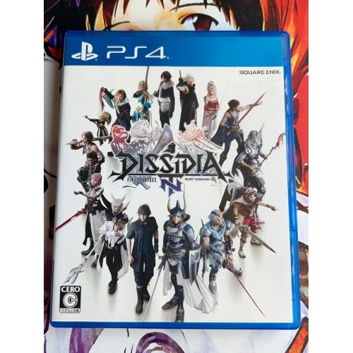 Jaquette jeu Dissidia : Final Fantasy NT - PS4 - Version Japonaise