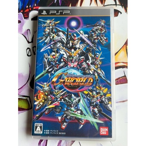 Jaquette jeu SD Gundam G Generation World - PSP - Version Japonaise