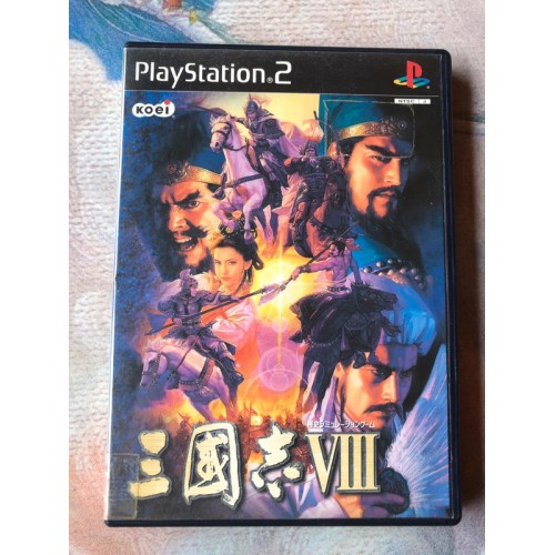 Jaquette jeu Romance of the Three Kingdoms VIII - PS2 - Version Japonaise Jaquette jeu Romance of the Three Kingdoms VIII - PS2 - Version Japonaise