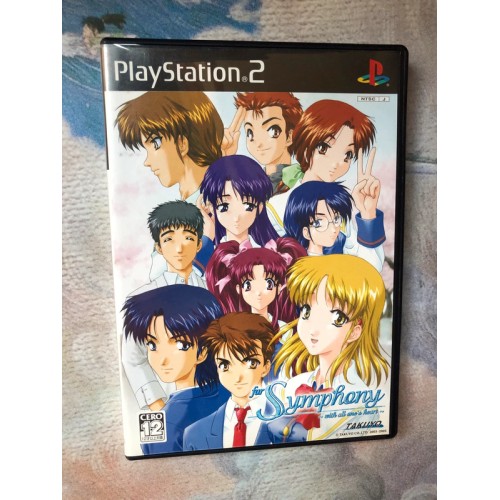 Jaquette jeu For Symphony: With All One's Heart - PS2 - Version Japonaise