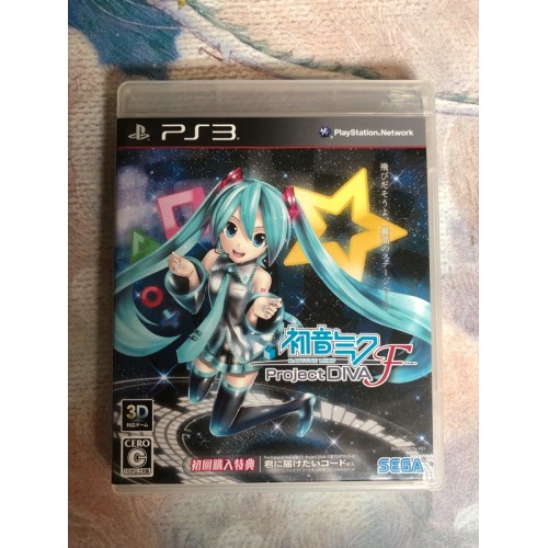 Jaquette jeu Hatsune Miku Project Diva F - PS3 - Version Japonaise