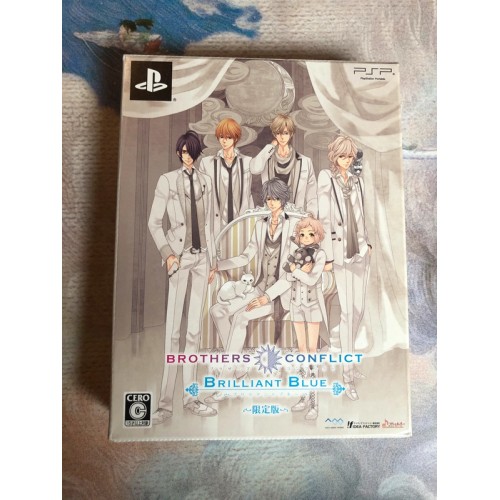 Jaquette jeu Brothers Conflict Brilliant Blue Edition Limitée - PSP - Version Japonaise