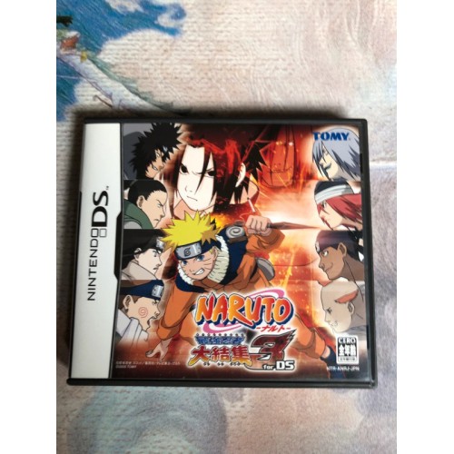 Jaquette jeu Naruto: Saikyou Ninja Daikesshuu 3 - DS - Version Japonaise
