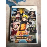 Jaquette jeu Naruto Shippuden Gekitou Ninja Taisen EX - Wii - Version Japonaise