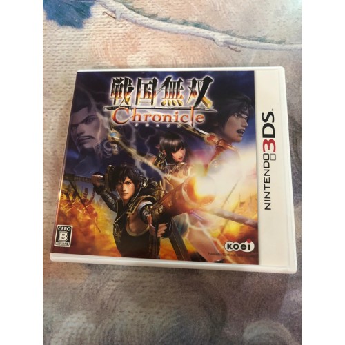 Jaquette jeu Sengoku Musou Chronicle - 3DS - Version Japonaise