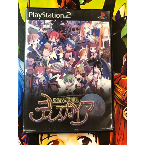 Jaquette jeu Makai Senki Disgaea - PS2 - Version Japonaise