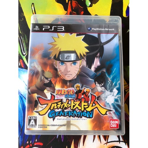 Jaquette jeu Naruto Shippuden: Narutimate Storm Generation - PS3 - Version Japonaise