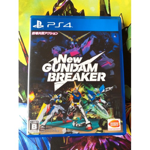 Jaquette jeu New Gundam Breaker - PS4 - Version Japonaise