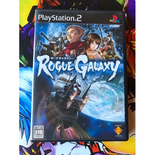 Jaquette jeu Rogue Galaxy - PS2 - Version Japonaise