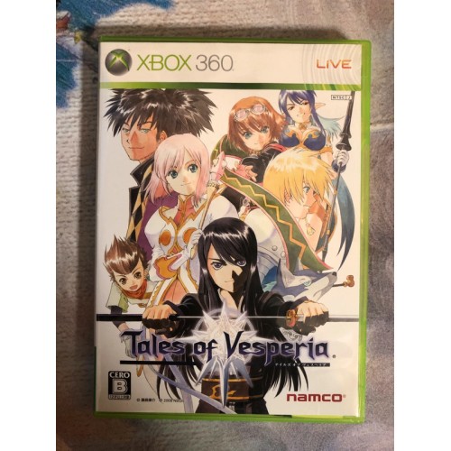 Jaquette jeu Tales of Vesperia - Xbox 360 - Version Japonaise