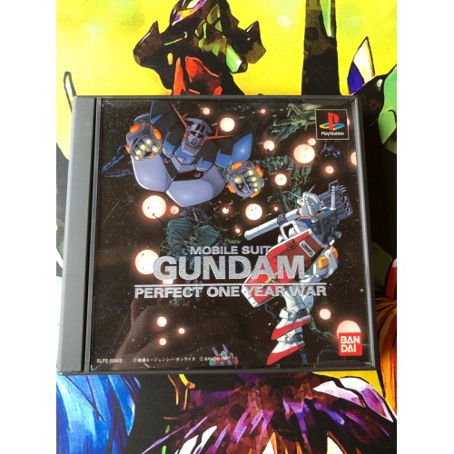 Jaquette jeu Mobile Suit Gundam Perfect One Year War - PS1 - Version Japonaise