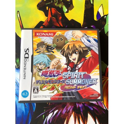 Jaquette jeu Yu-Gi-Oh GX: Spirit Summoner - DS - Version Japonaise