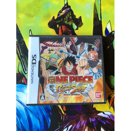 Jaquette jeu One Piece Gear Spirit - DS - Version Japonaise