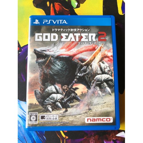 Jaquette jeu God Eater 2 - PS Vita - Version Japonaise