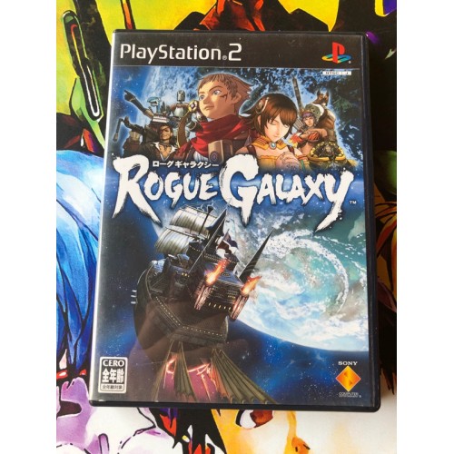 Jaquette jeu Rogue Galaxy - PS2 - Version Japonaise
