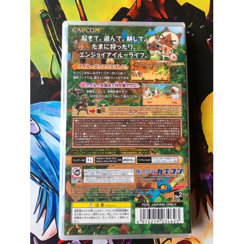 Monster Hunter Nikki Pokapoka Airu Mura - PSP