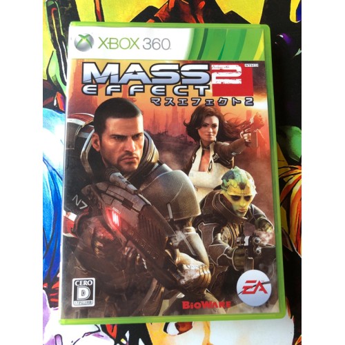 Jaquette jeu Mass Effect 2 - Xbox 360 - Version Japonaise