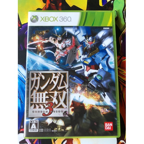 Jaquette jeu Gundam Musou 3 - Xbox 360 - Version Japonaise
