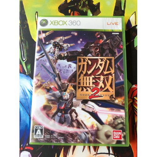 Jaquette jeu Gundam Musou 2 - Xbox 360 - Version Japonaise