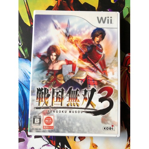 Jaquette jeu Sengoku Musou 3 - Wii - Version Japonaise