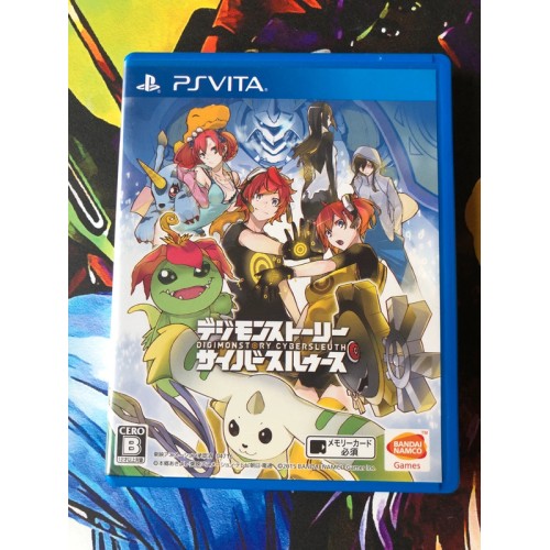 Jaquette jeu Digimon Story: Cyber Sleuth - PS Vita - Version Japonaise