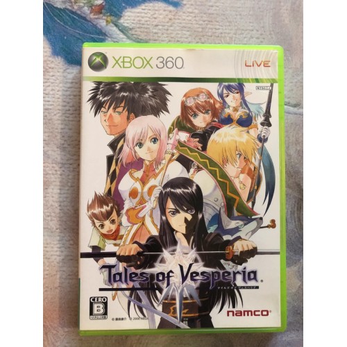 Jaquette jeu Tales of Vesperia - Xbox 360 - Version Japonaise