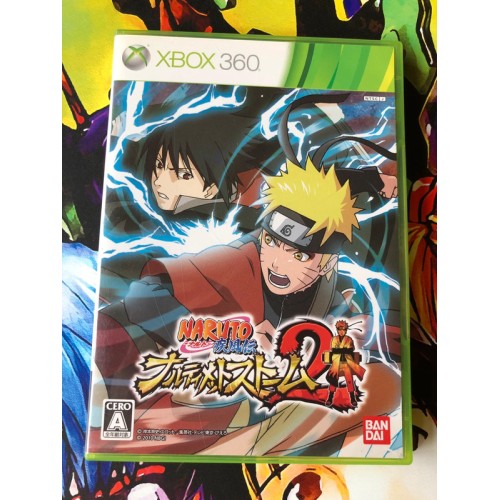 Jaquette jeu Naruto Shippuden: Ultimate Ninja Storm 2 - Xbox 360 - Version Japonaise