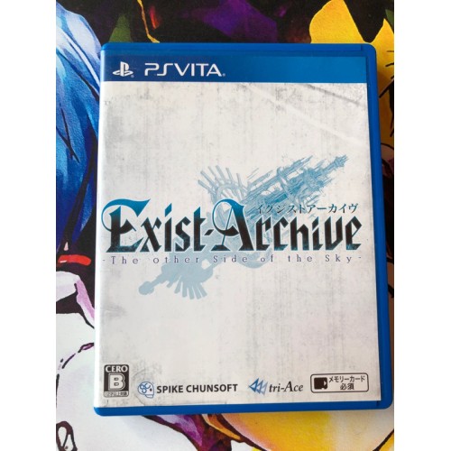 Jaquette jeu Exist Archive - The Other Side of the Sky - PS Vita - Version Japonaise