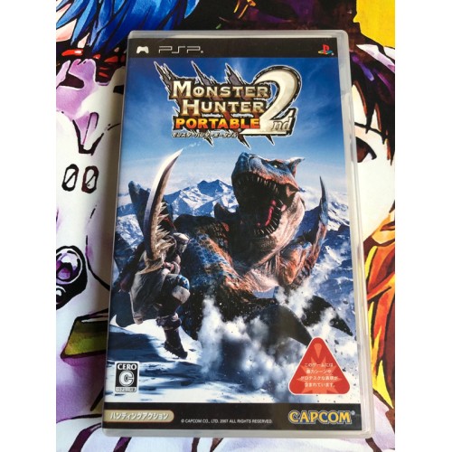 Jaquette jeu Monster Hunter Portable 2nd - PSP - Version Japonaise
