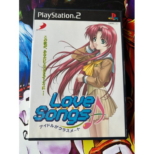 Jaquette jeu Love Songs: Idol ga Classmate - PS2 - Version Japonaise