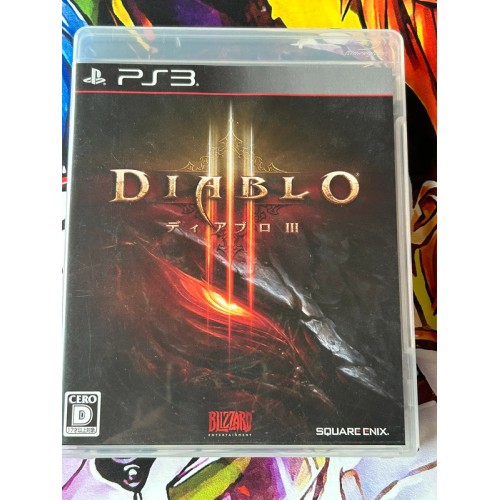 Jaquette jeu Diablo III / 3 - PS3 - Version Japonaise