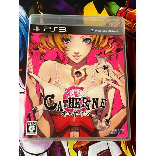 Jaquette jeu Catherine Avec sound - Art disk - PS3 - Version Japonaise