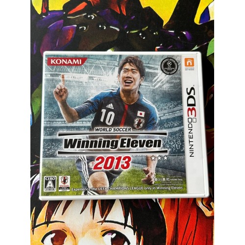 Jaquette jeu World Soccer Winning Eleven 2013 - 3DS - Version Japonaise