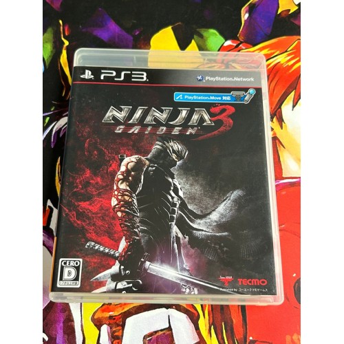 Jaquette jeu Ninja Gaiden 3 - PS3 - Version Japonaise