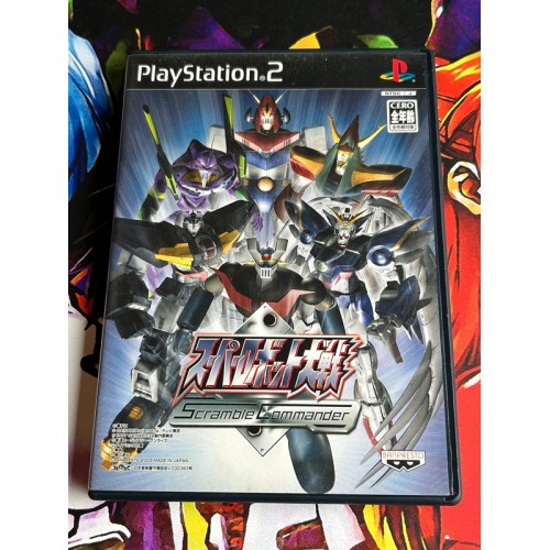 Jaquette jeu Super Robot Taisen: Scramble Commander - PS2 - Version Japonaise