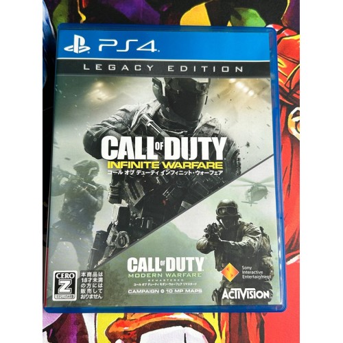 Jaquette jeu Call of Duty: Infinite Warfare - PS4 - Version Japonaise